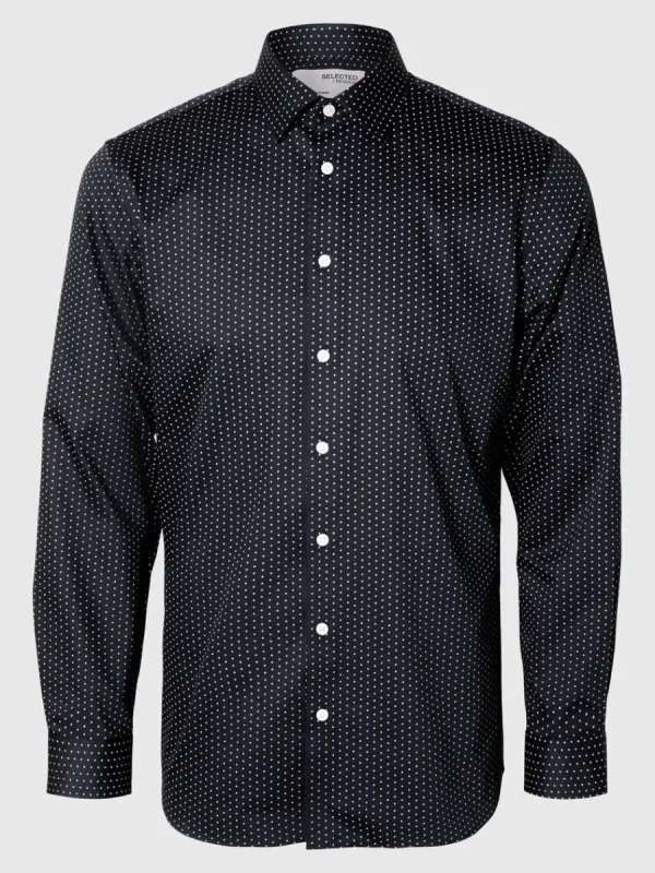 SELECTED SLIM FIT SKJORTA Blue Discount