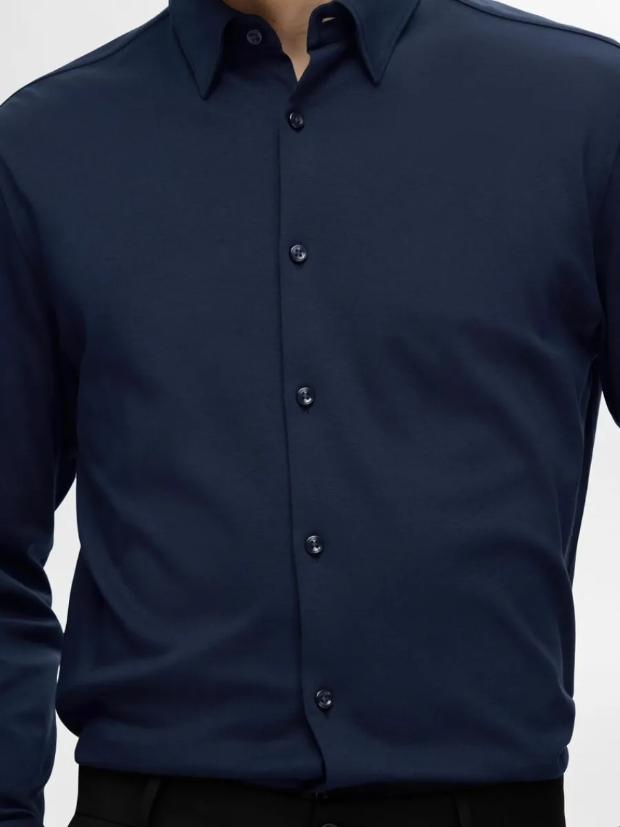 slim_fit_skjorta_5-11.webp SELECTED SLIM FIT SKJORTA Blue Flash Sale