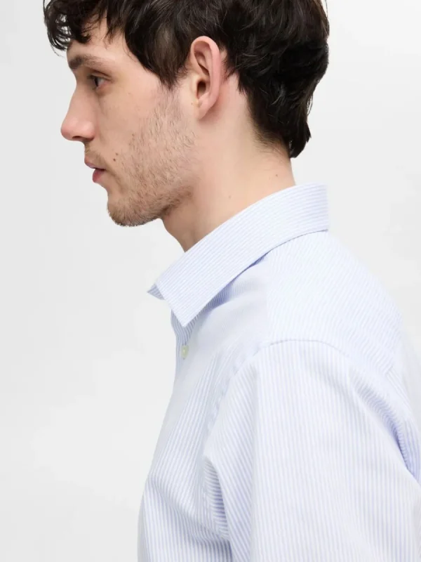 SELECTED SLIM FIT SKJORTA Blue Shop