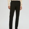 SELECTED 175 SLIM FIT STRUKTURERAD CHINOS Green Hot