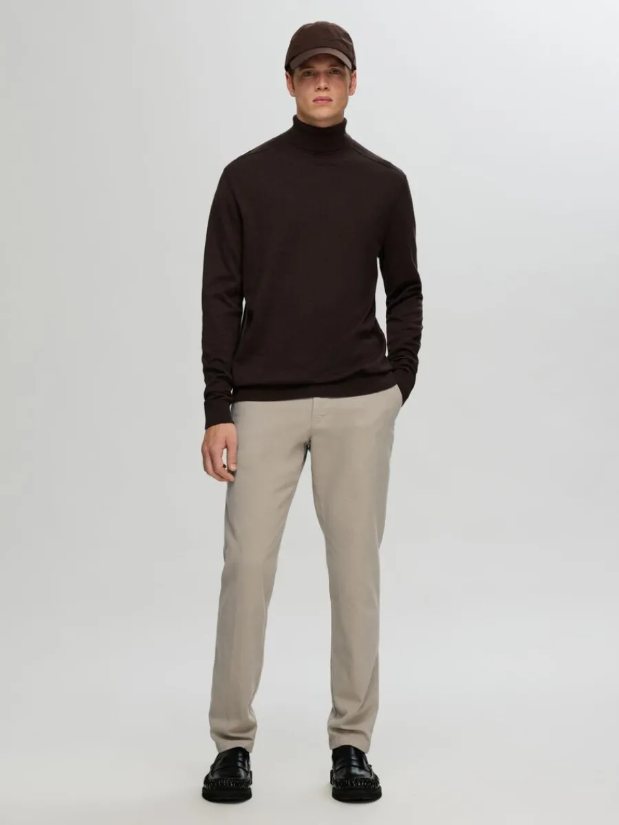 slim_fit_strukturerad_ch_2-2.webp SELECTED 175 SLIM FIT STRUKTURERAD CHINOS Beige Discount