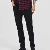 SELECTED 175 SLIM FIT-JEANS Black Best Sale
