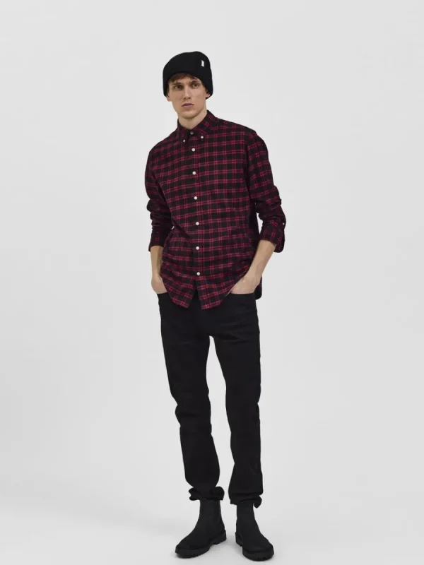 SELECTED 175 SLIM FIT-JEANS Black Best Sale