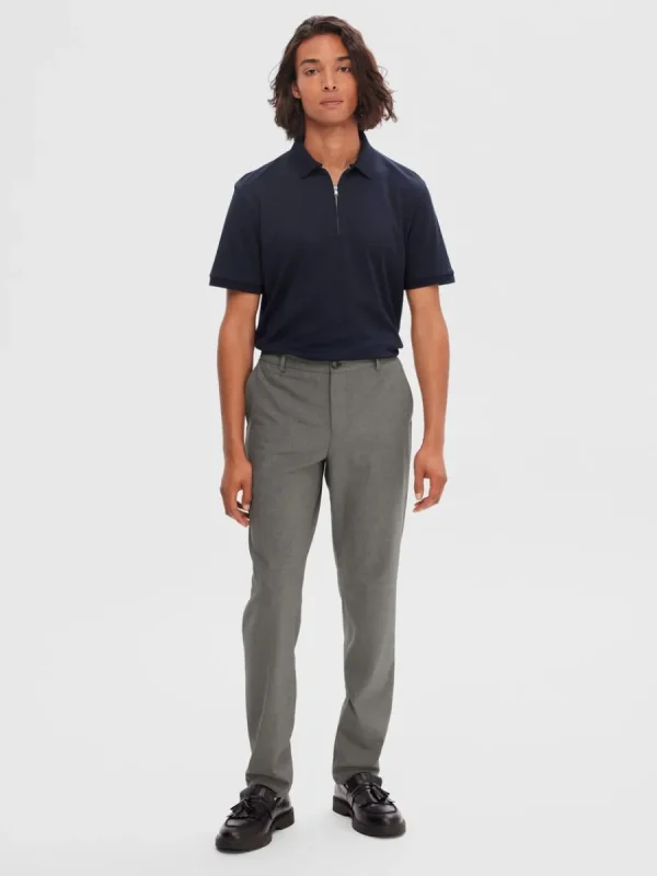 SELECTED 175 SLIM-FIT BYXOR Grey New