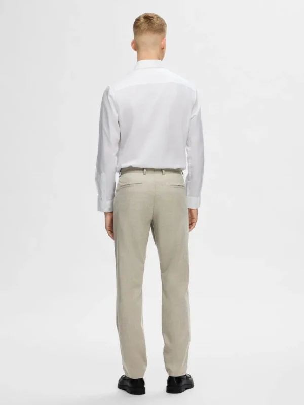 SELECTED 175 SLIM-FIT BYXOR Beige Cheap
