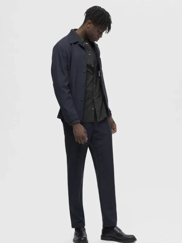 SELECTED 175 SLIM-FIT BYXOR Blue Store