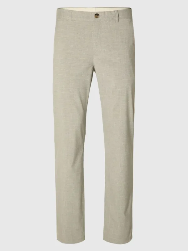 SELECTED 175 SLIM-FIT BYXOR Beige Cheap
