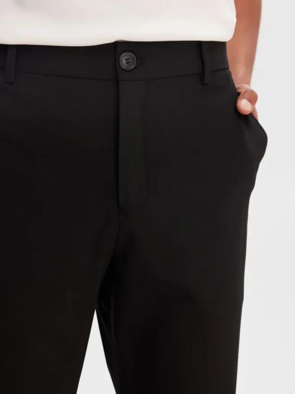 SELECTED 175 SLIM-FIT BYXOR Black Hot