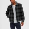 SELECTED SLÄT JACKA Grey Best