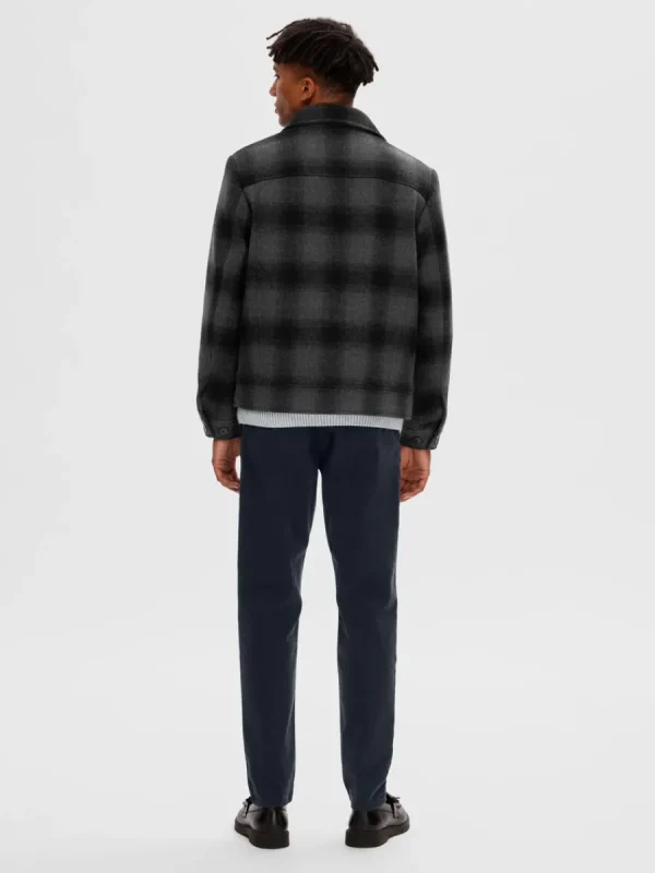 SELECTED SLÄT JACKA Grey Best