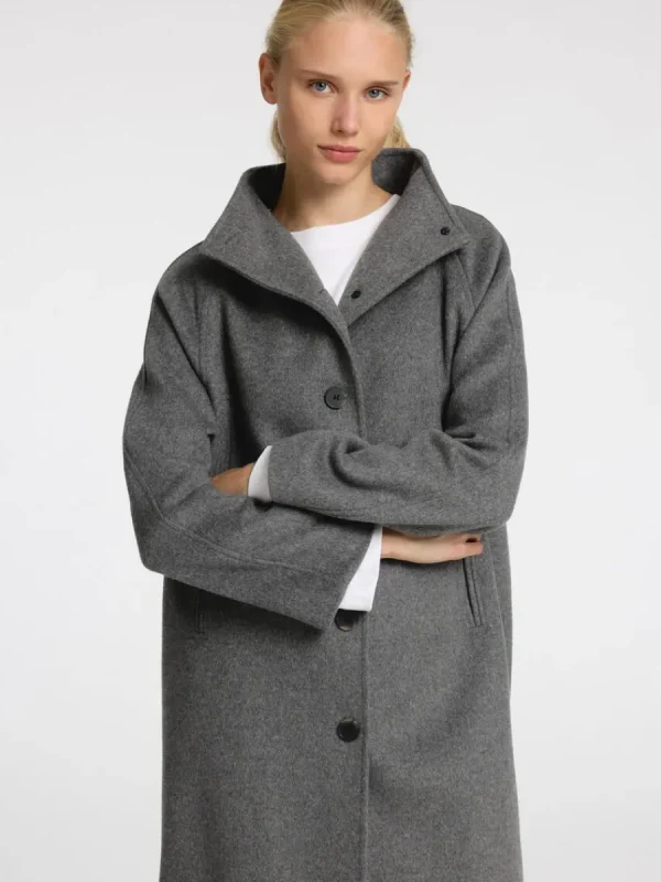 SELECTED SLÄT KAPPA Grey Flash Sale