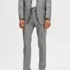 SELECTED SMAL PASSFORM BYXOR Grey Cheap