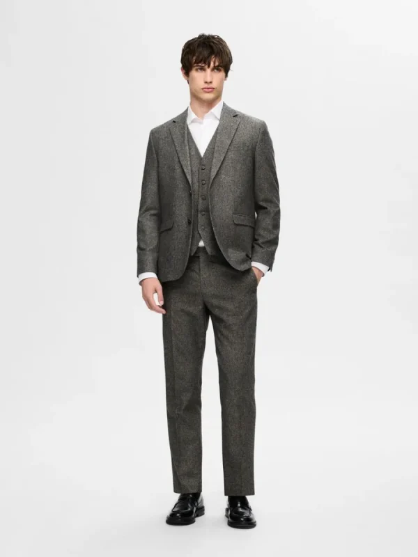 SELECTED SMAL PASSFORM KOSTYMBYXOR Grey Best Sale