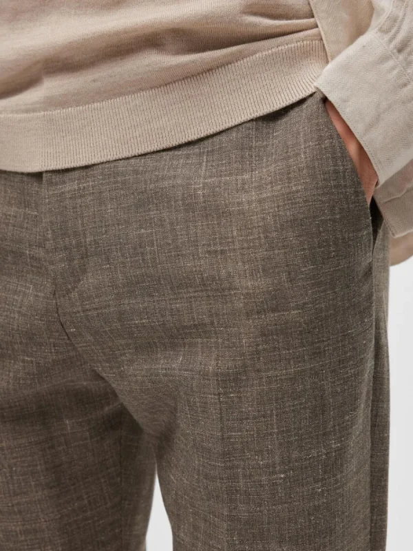 SELECTED SMAL PASSFORM KOSTYMBYXOR Brown Online
