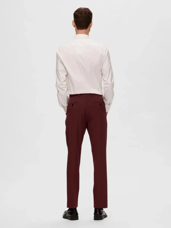 SELECTED SMAL PASSFORM KOSTYMBYXOR Red Discount