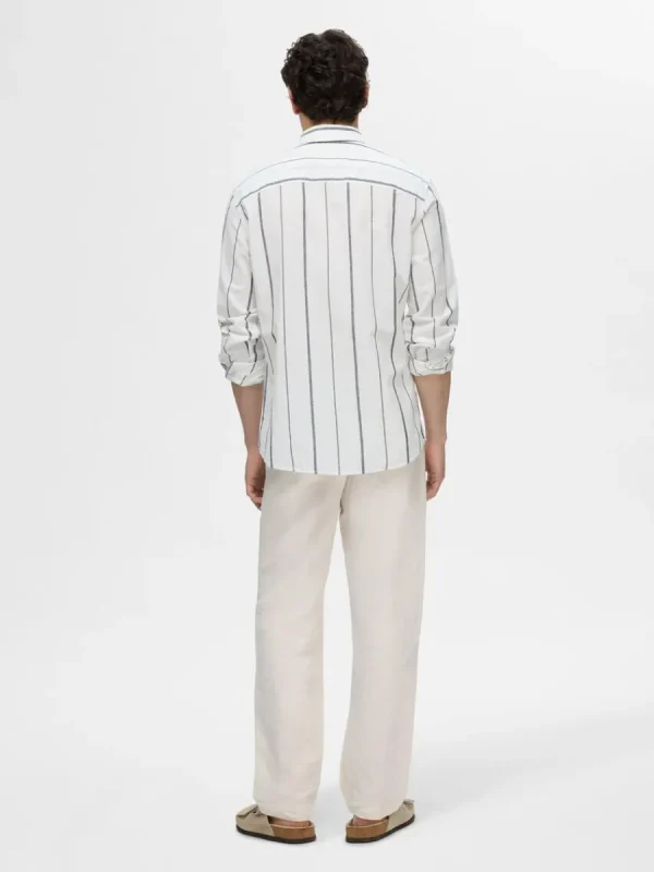 SELECTED SMAL PASSFORM SKJORTA White Shop