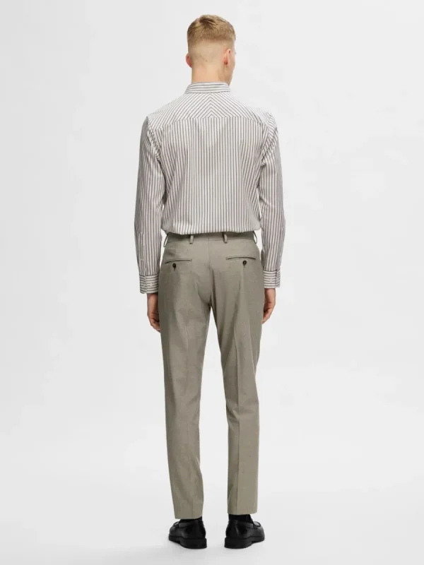 SELECTED SMAL PASSFORM SKJORTA Grey Shop