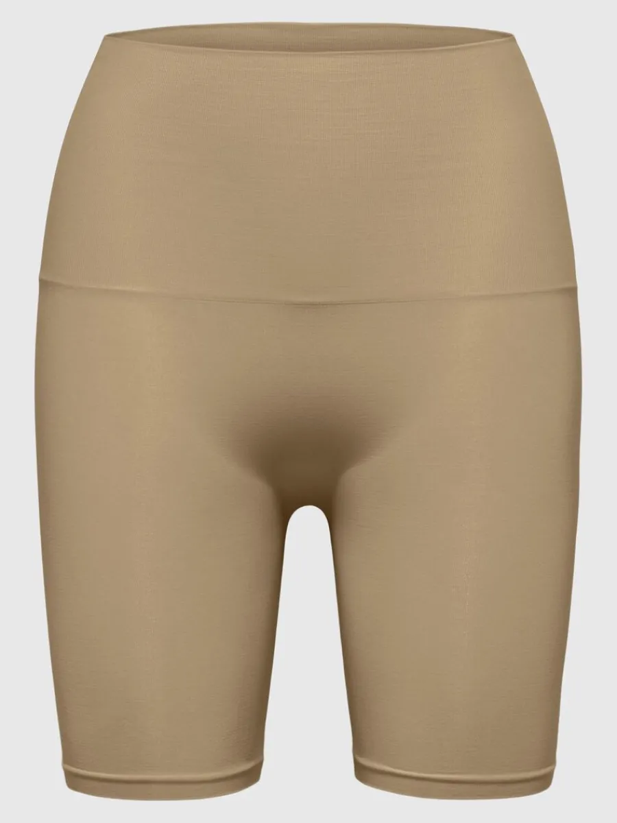 smls_figurformande_shorts_0-1.webp SELECTED SÖMLÖS FIGURFORMANDE SHORTS Beige Cheap