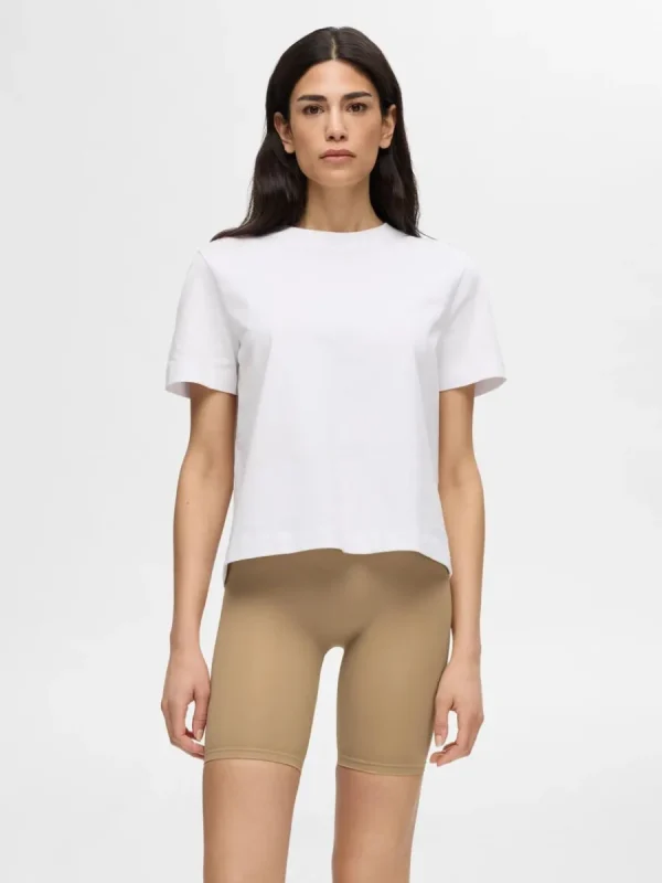 SELECTED SÖMLÖS FIGURFORMANDE SHORTS Beige Cheap