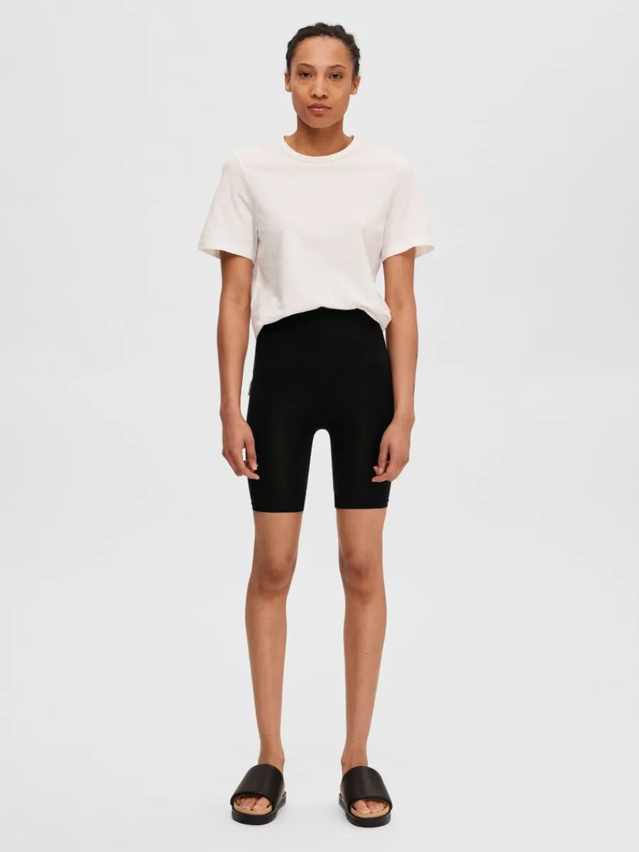 smls_figurformande_shorts_2.webp SELECTED SÖMLÖS FIGURFORMANDE SHORTS Black Cheap