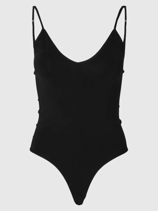 SELECTED SÖMLÖS SHAPEWEAR-BODY Black Cheap