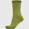 SELECTED STICKAD GLITTER STRUMPOR Green Sale