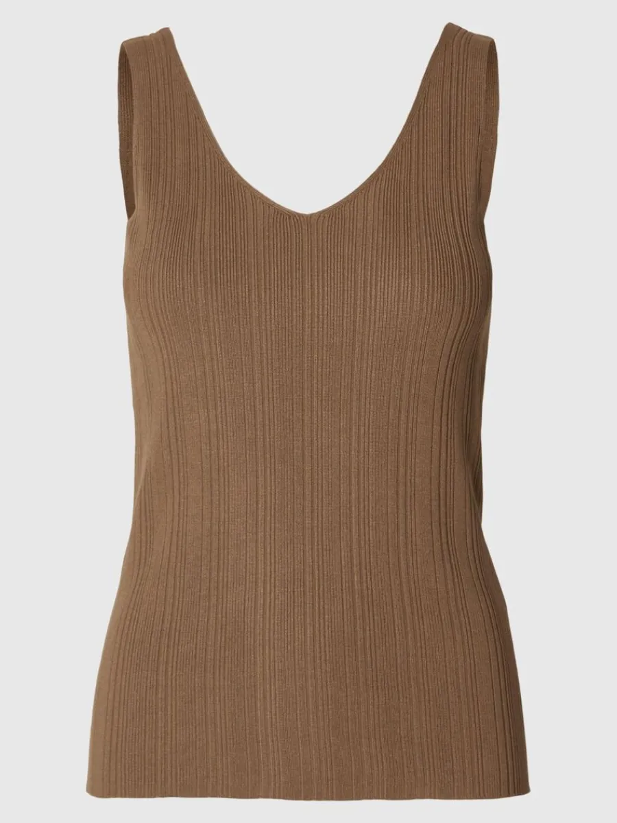 stickad_linne_5-3.webp SELECTED STICKAD LINNE Brown Outlet