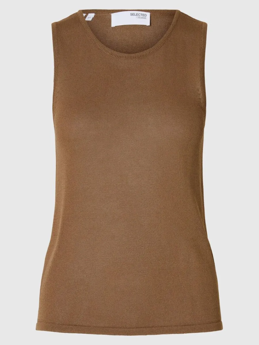 stickad_linne_5-5.webp SELECTED STICKAD LINNE Brown Outlet