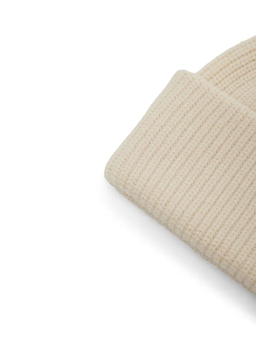 stickad_mssa_1.webp SELECTED STICKAD MÖSSA Beige Flash Sale