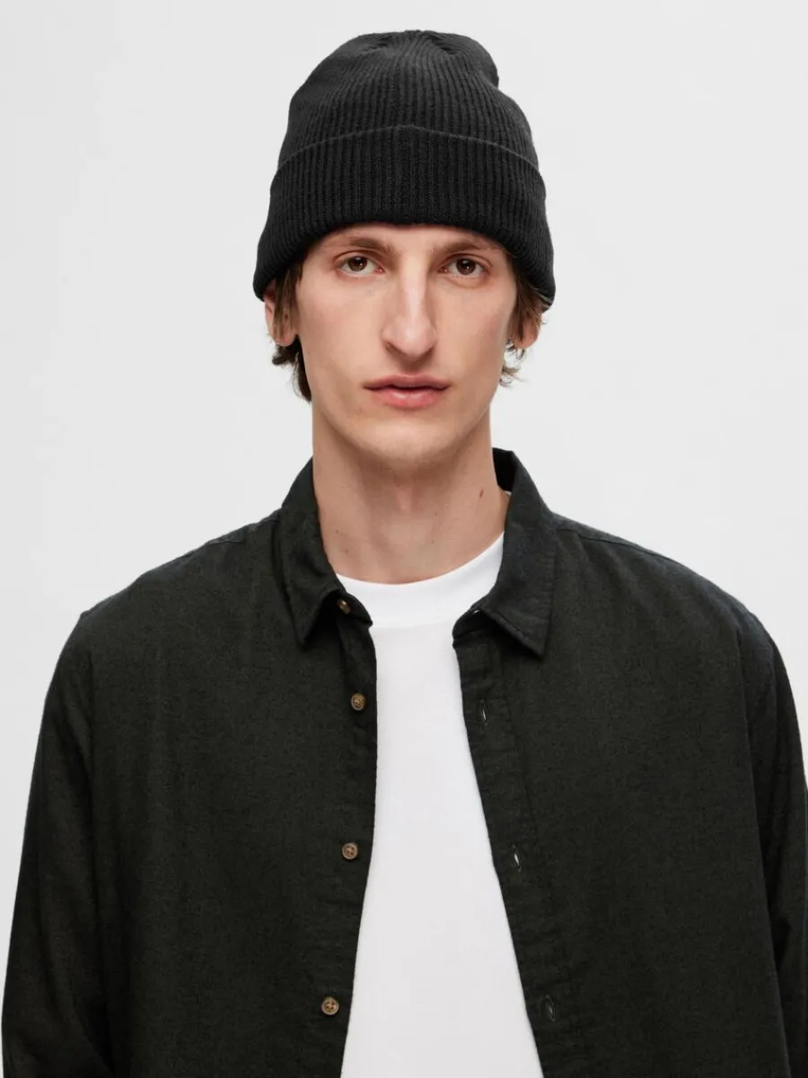 stickad_mssa_2-3.webp SELECTED STICKAD MÖSSA Black Best Sale