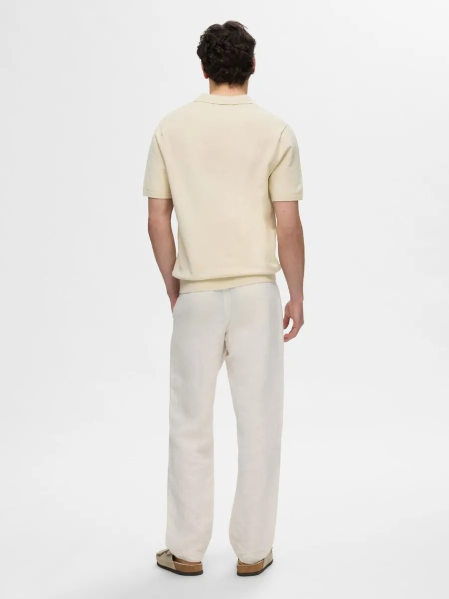 stickad_piktrja_5-5.webp SELECTED STICKAD PIKÉTRÖJA Beige Online