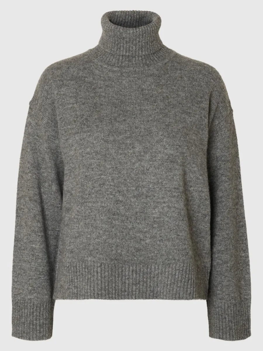 stickad_polotrja_0-1.webp SELECTED STICKAD POLOTRÖJA Grey Cheap