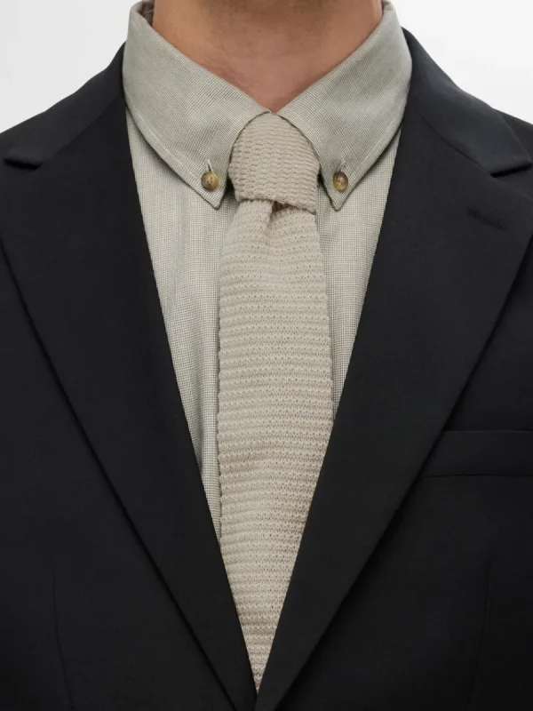 SELECTED STICKAD SLIPS Beige Fashion