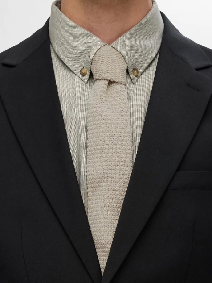 stickad_slips_2-2.webp SELECTED STICKAD SLIPS Beige Fashion