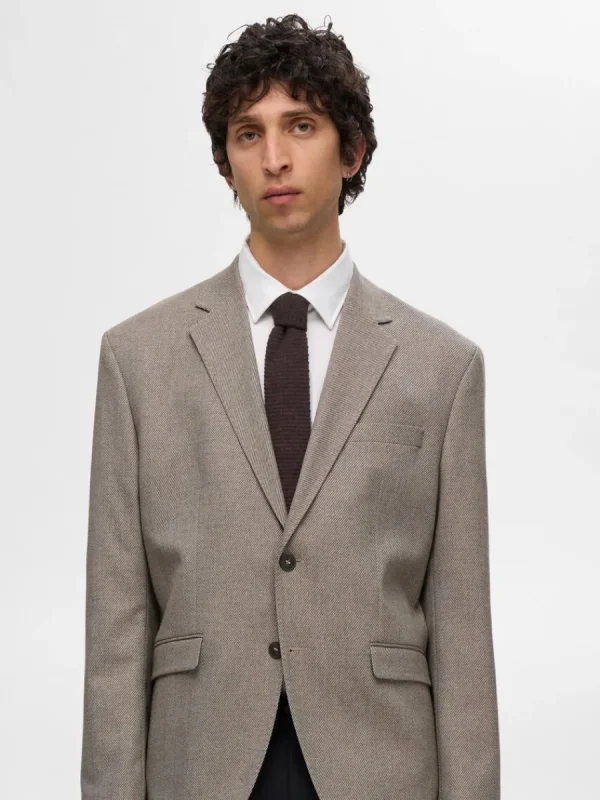 SELECTED STICKAD SLIPS Brown Hot