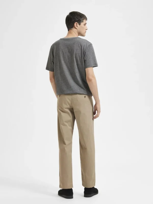 SELECTED 196 STRAIGHT FIT CHINOS Brown Online