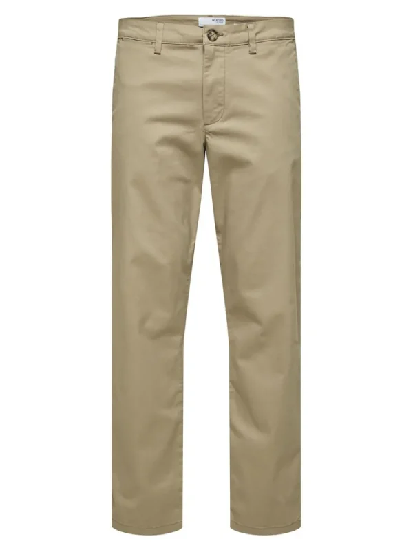 SELECTED 196 STRAIGHT FIT CHINOS Brown Online