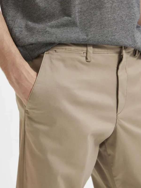 SELECTED 196 STRAIGHT FIT CHINOS Brown Online