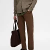 SELECTED 196 STRAIGHT FIT-JEANS Brown Best