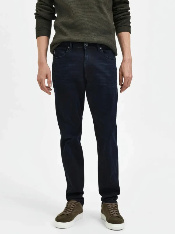 SELECTED 196 STRAIGHT FIT-JEANS Blue Best Sale