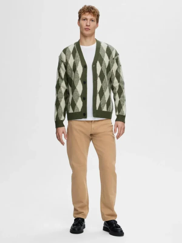 SELECTED 196 STRAIGHT FIT-JEANS Brown Flash Sale