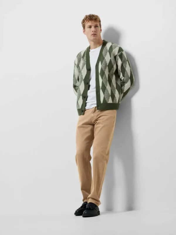 SELECTED 196 STRAIGHT FIT-JEANS Brown Flash Sale