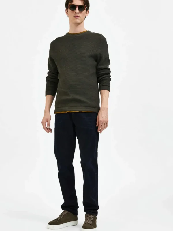 SELECTED 196 STRAIGHT FIT-JEANS Blue Best Sale