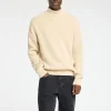 SELECTED STRUKTURERAD POLOTRÖJA Beige Clearance