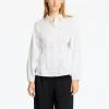 SELECTED STRUKTURERAD SKJORTA White Fashion