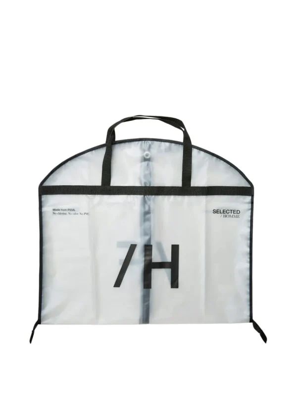 SELECTED TRANSPARENT KOSTYMPÅSE Black Cheap