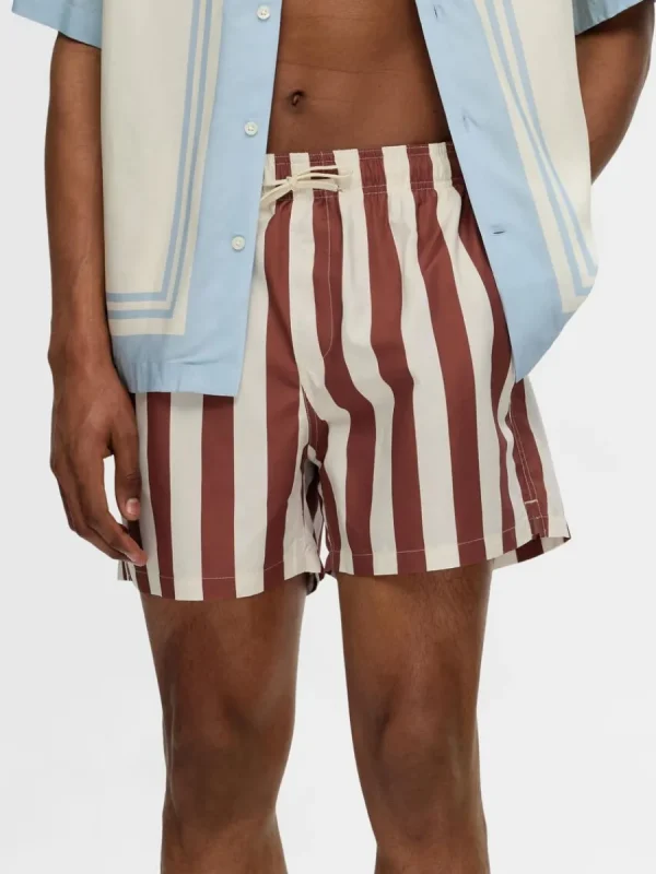 SELECTED TRYCK BADSHORTS Coloured Discount