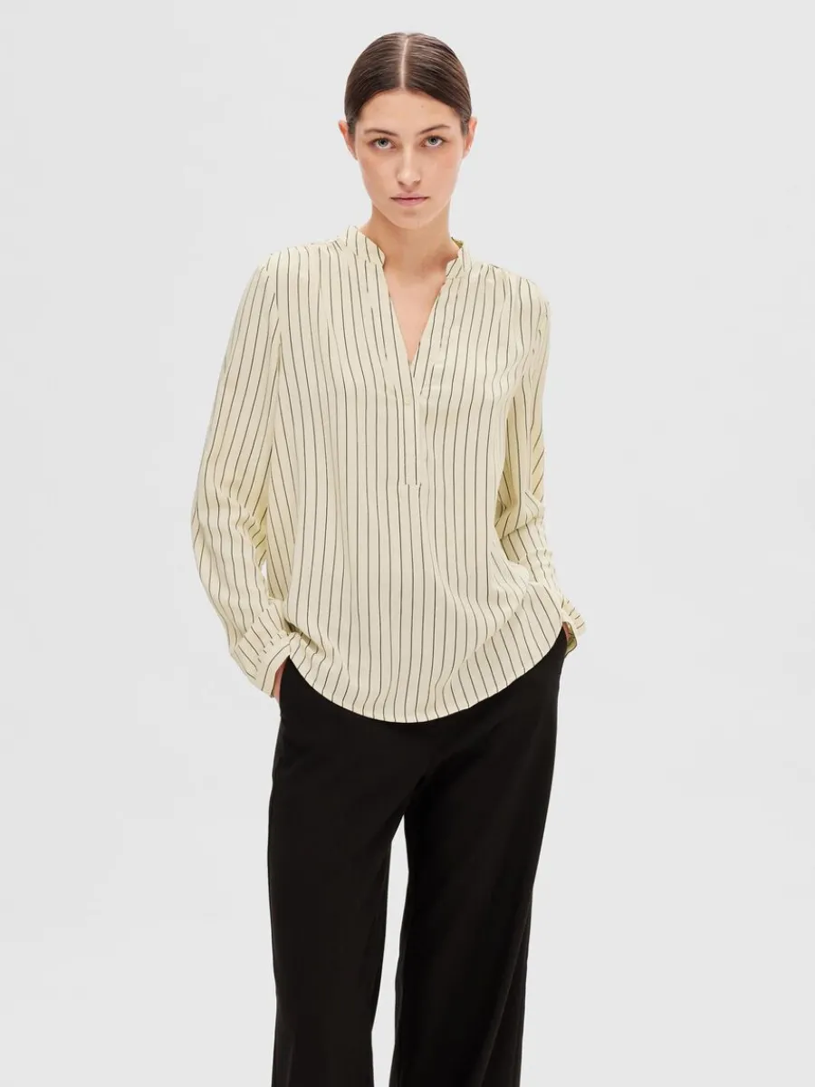 tryck_blus_0.webp SELECTED TRYCK BLUS Beige Flash Sale