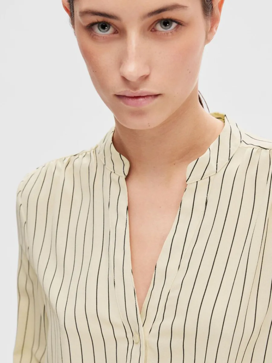 tryck_blus_3.webp SELECTED TRYCK BLUS Beige Flash Sale