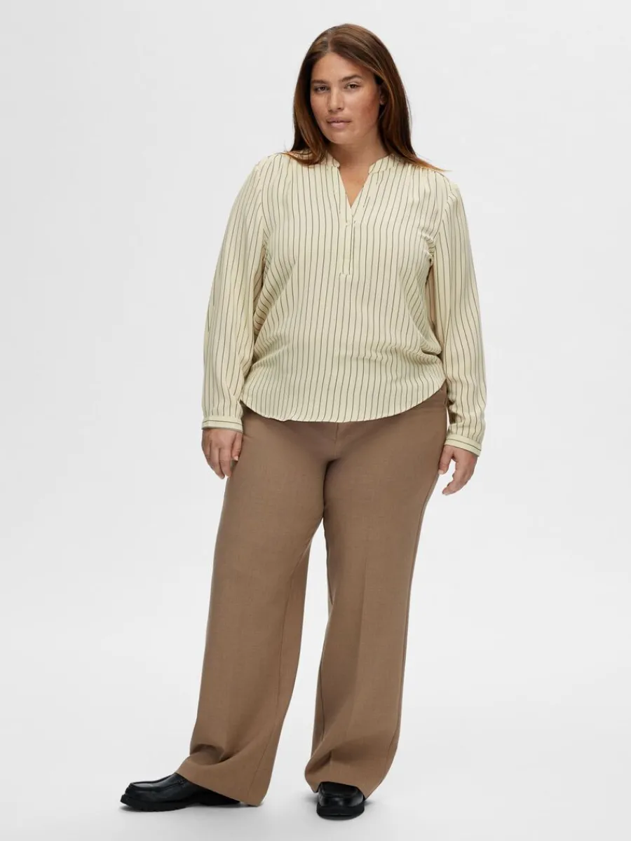 tryck_blus_6.webp SELECTED TRYCK BLUS Beige Flash Sale